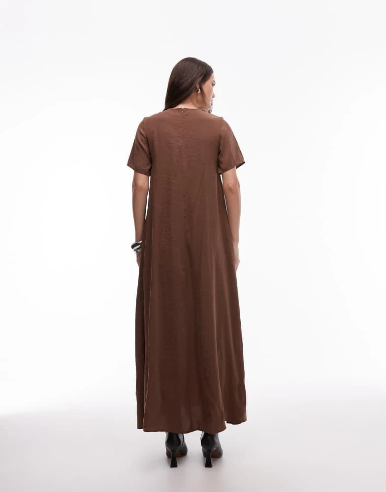 brown trapeze dress Merchant and Mills Pattern The Trapeze Dress  Brooklyn General Store