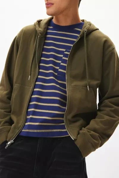 BDG BDG Bonfire Solid Zip-Up Hoodie Sweatshirt 2