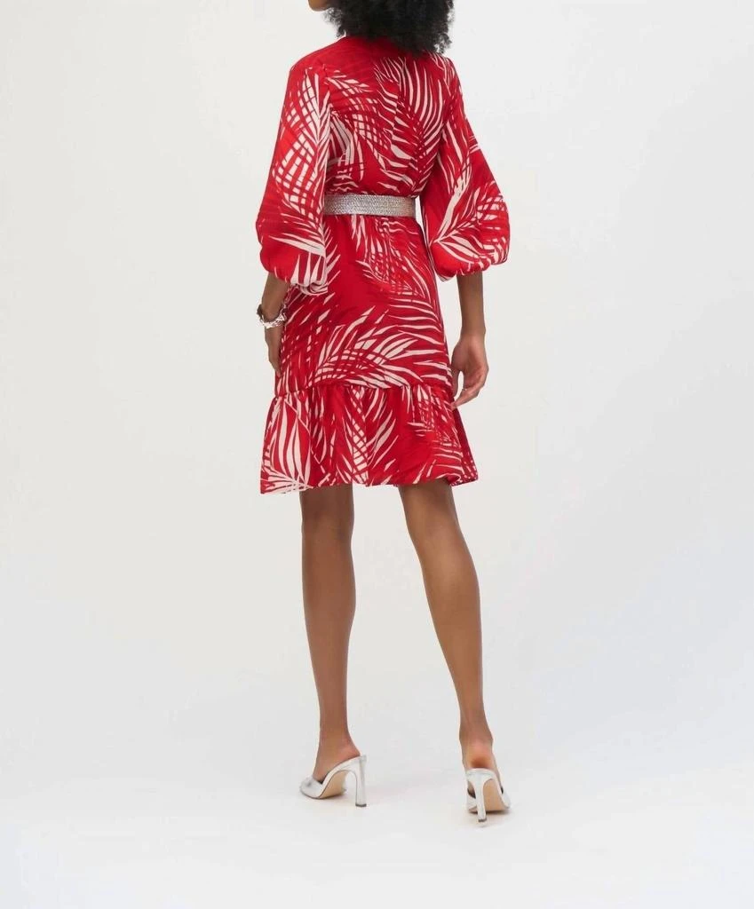 JOSEPH RIBKOFF Joseph Ribkoff - Floral Puff Sleeve Dress 2