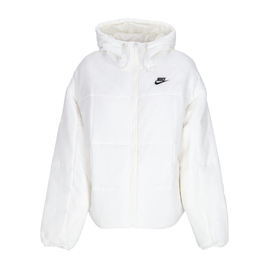 Nike puffer jacket women's white best sale