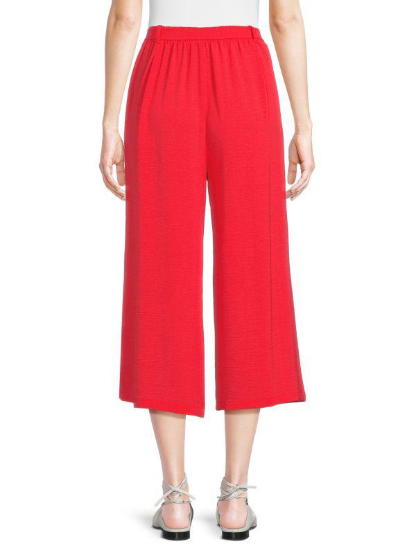 Bobeau Belted Cropped Pants