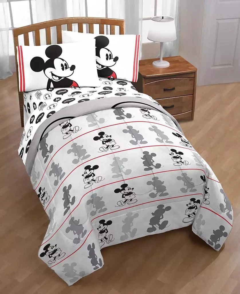 Disney Mickey Mouse Jersey Classic 4-Pc. Comforter Set 6