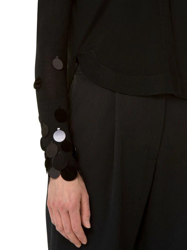 Akris Wool Sequin Embellished Cardigan 4