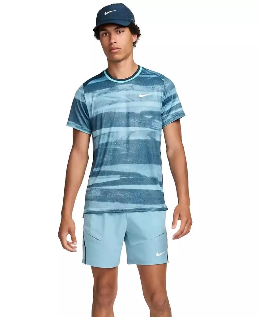 NIKE Men's Advantage Dri-FIT Logo Tennis T-Shirt 4