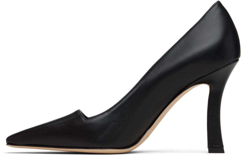 Manolo Blahnik Black Moira Heels - High Heels - Free Shipping