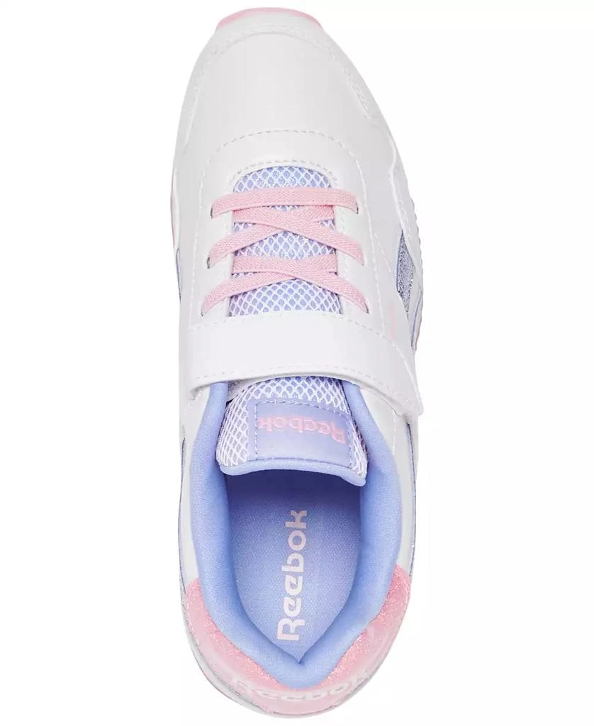 Reebok Little Girls Royal Classic Leather Jog 3.0 Fastening Strap Casual Sneakers from Finish Line 5