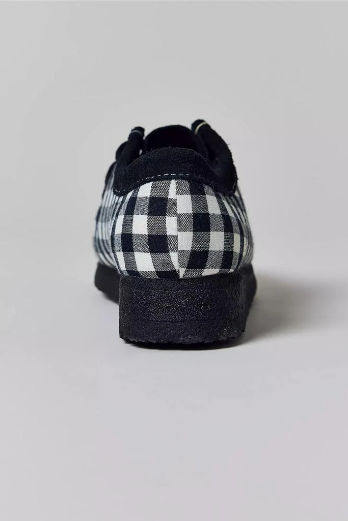 Clarks Clarks Women's Wallabee Black & White Gingham Shoe 4