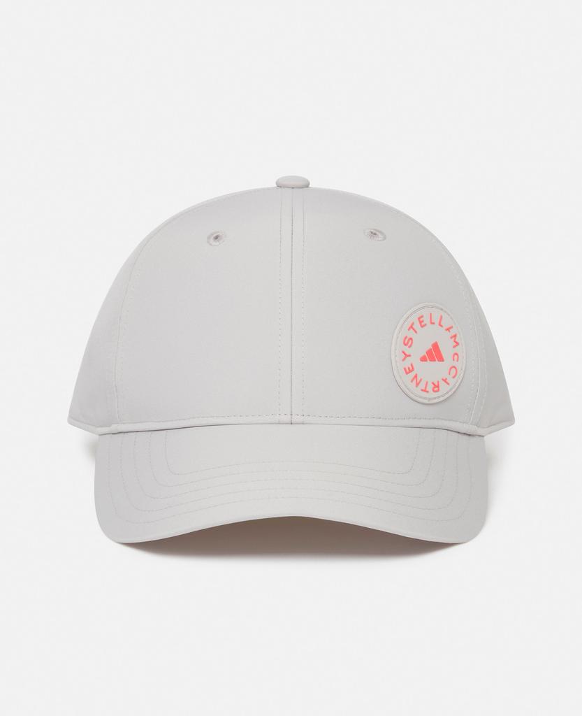 Stella McCartney Stella McCartney - Baseball Cap, Woman, Chalk Pearl/Signal Pink