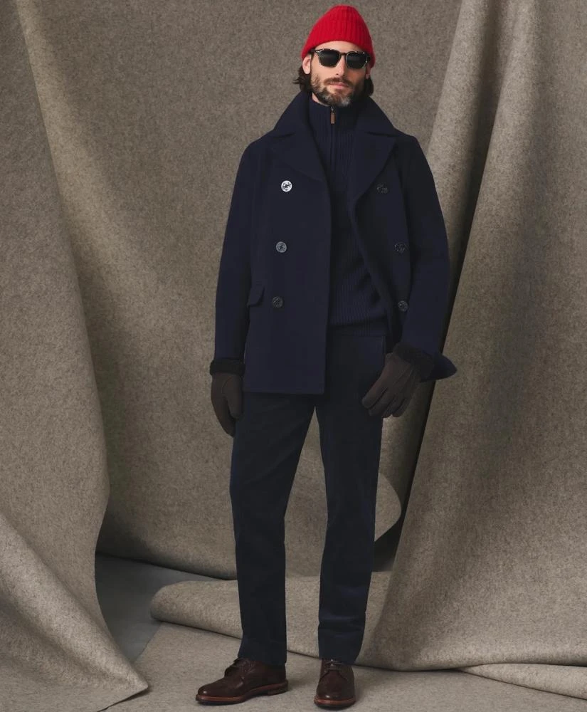 Brooks Brothers Wool Peacoat 6