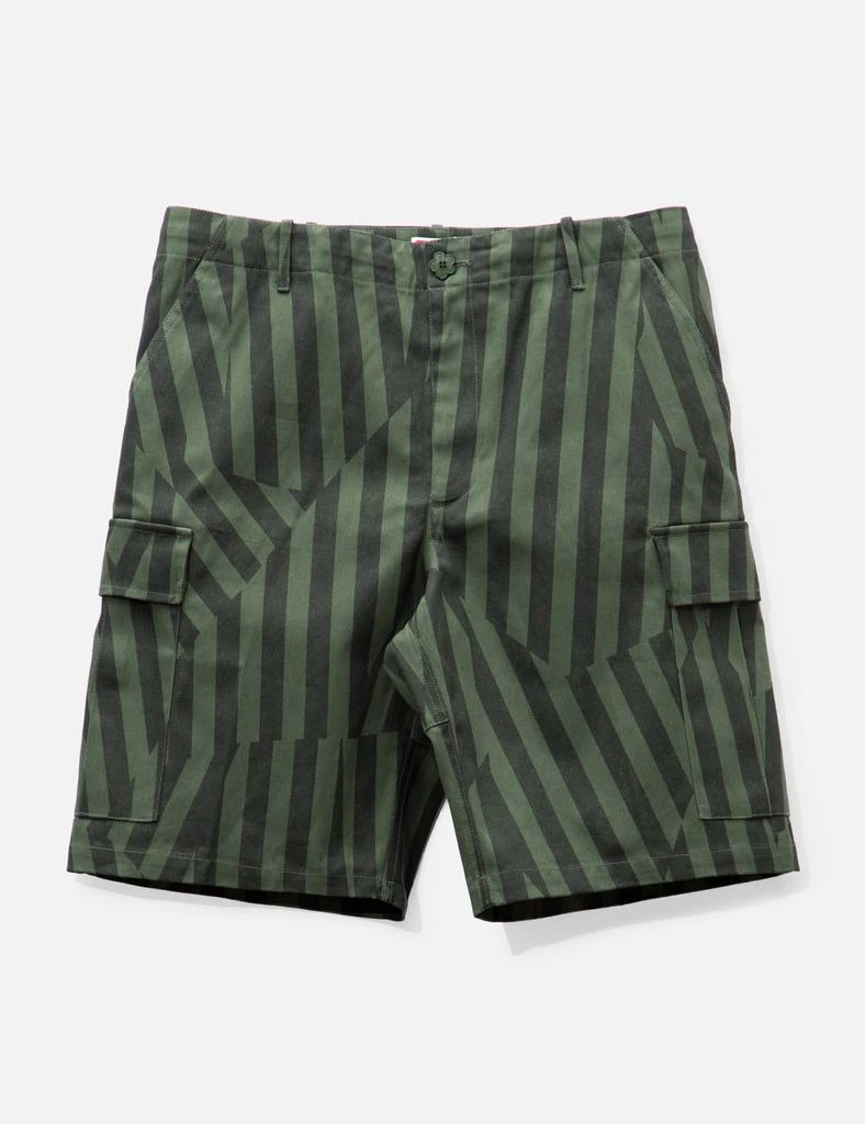 Kenzo Dazzle Stripe Cargo Shorts 1