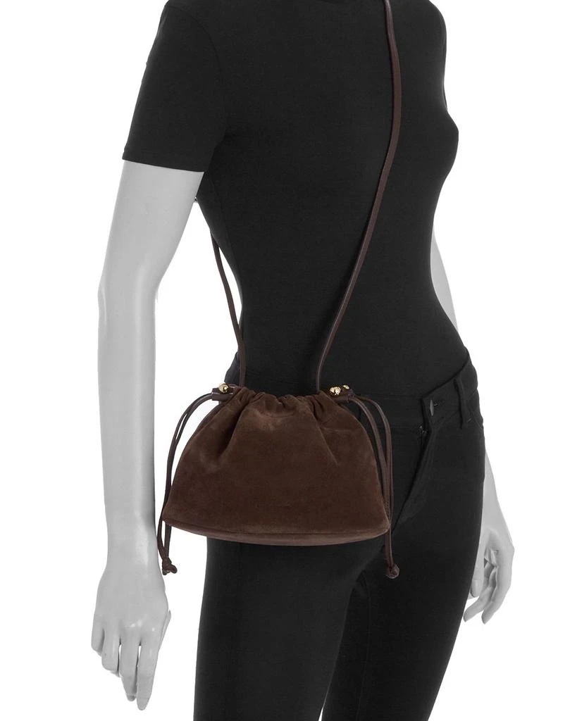 Strathberry Charlotte Drawstring Suede Crossbody Bag 2