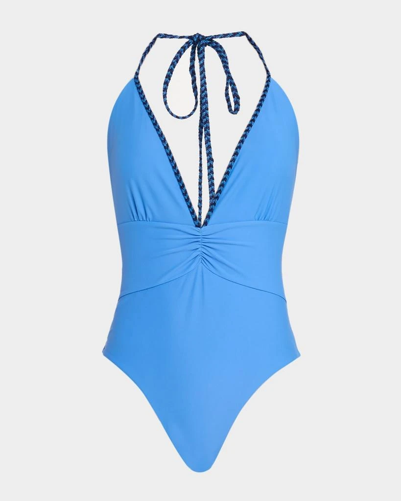 Ramy Brook Madison Braided One-Piece Swimsuit