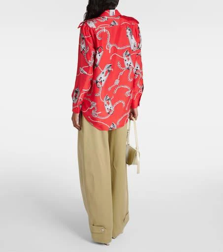 Burberry Printed silk shirt 3