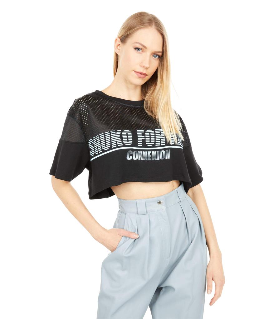 Faith Connexion Shuko Cropped Oversized Tee