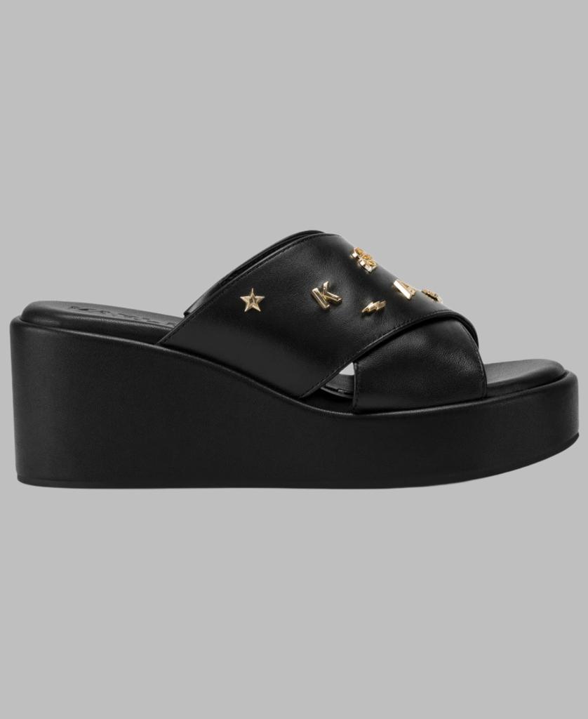 Karl Lagerfeld Paris CALEIGH X BAND WEDGE