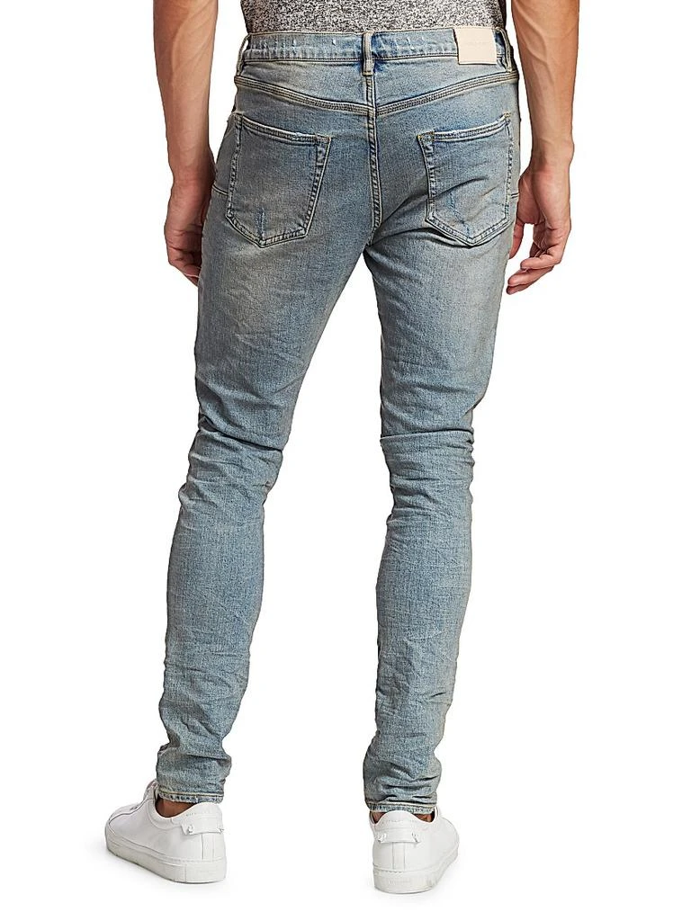 Purple Brand Distressed Stretch-Skinny Jeans 5