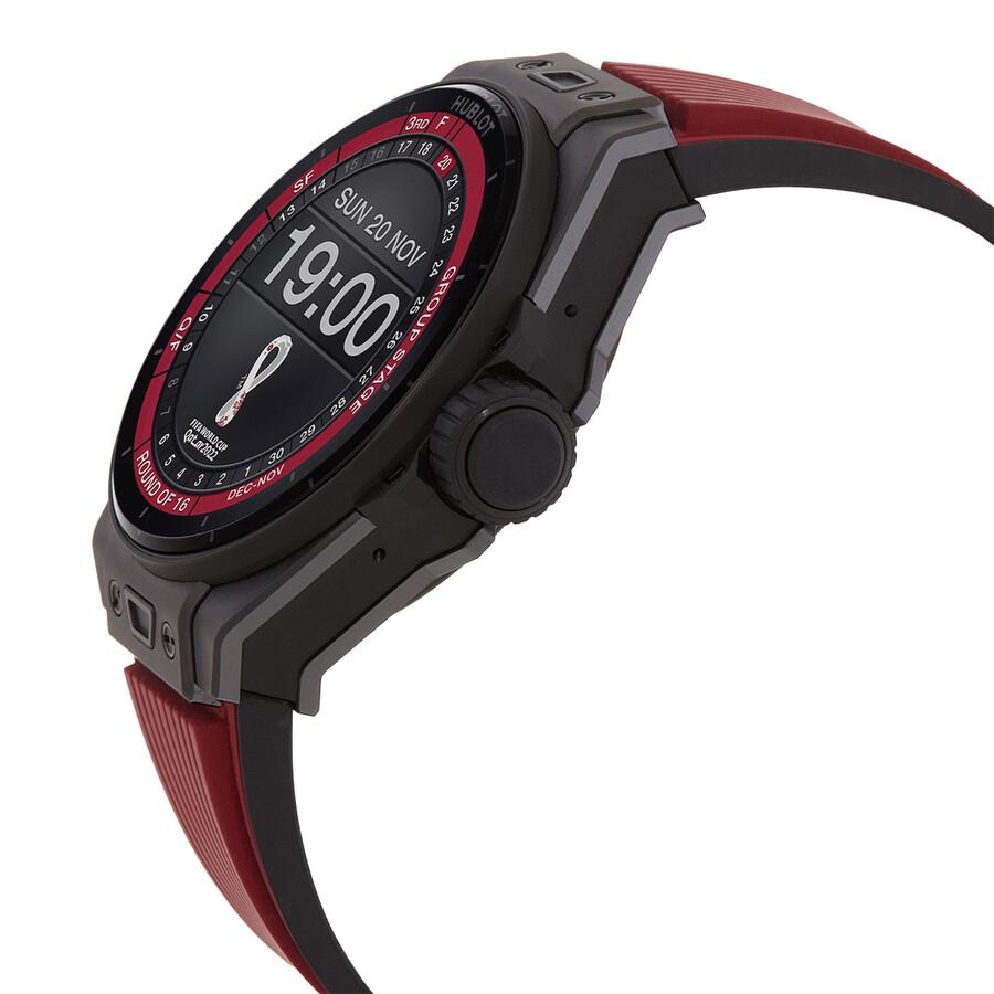 Hublot Hublot Big Bang E FIFA World Cup Qatar 2022 Digital Black Dial Men's Watch 450.CI.1100.RX.FWC22