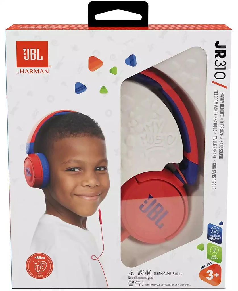 JBL Jr 310 Youth on Ear Wired Headphones 5