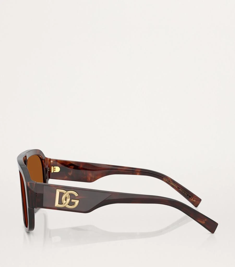 Dolce & Gabbana Acetate Pilot Sunglasses 3