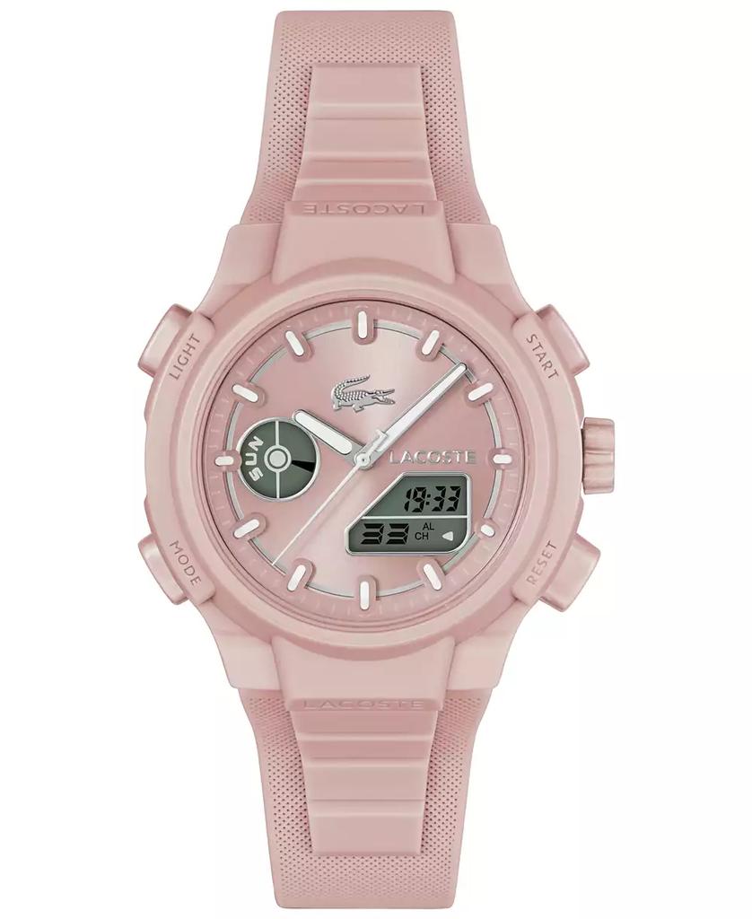 Lacoste Women's LC33 Pink Silicone Strap Watch