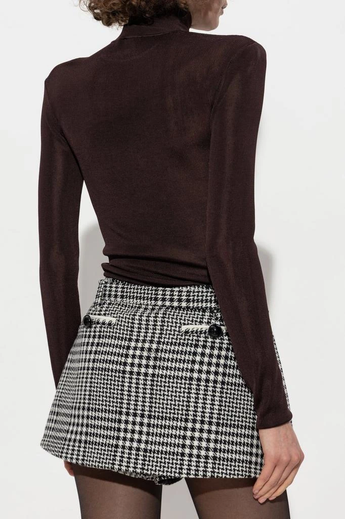 Self Portrait Self-Portrait Turtleneck Fitted Top 3