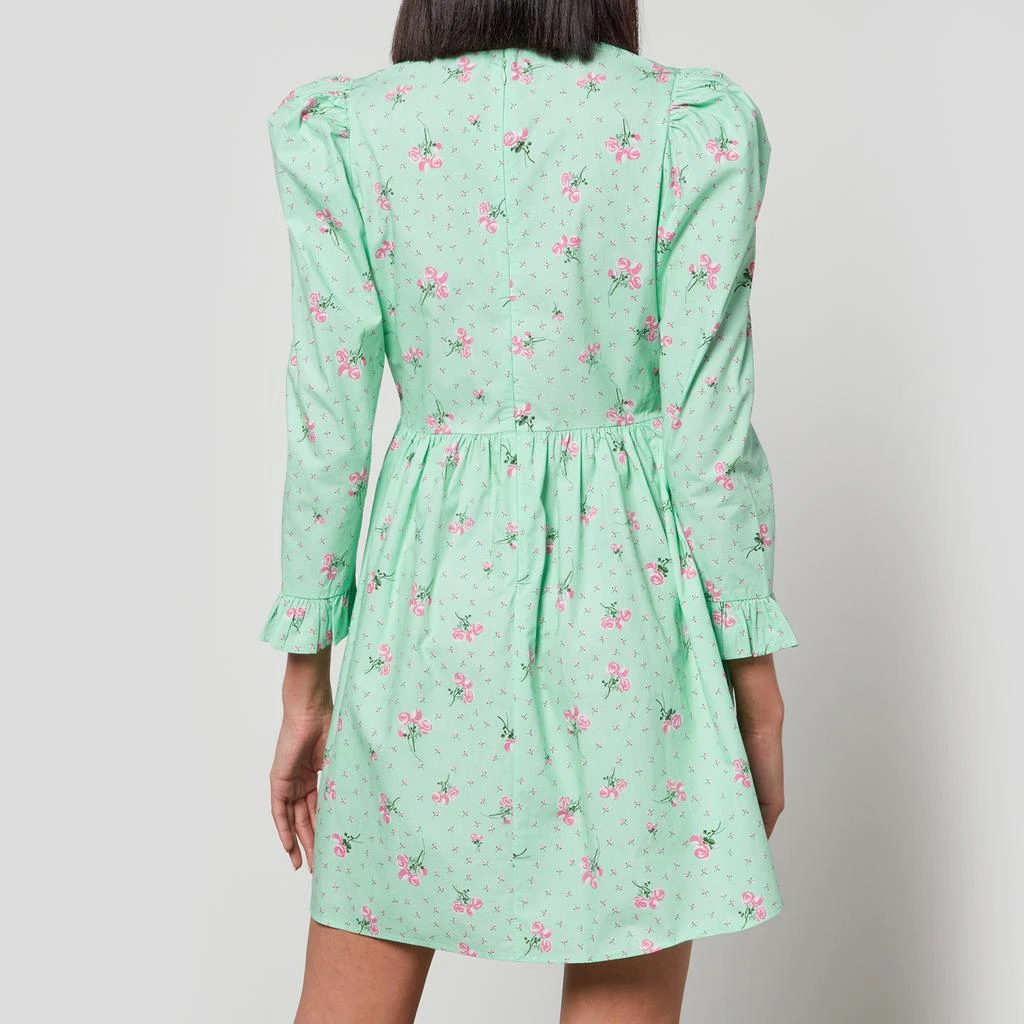 Batsheva Batsheva Prairie Floral-Printed Cotton Mini Dress 2