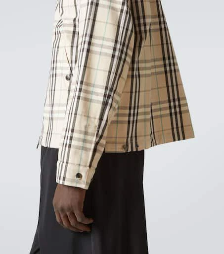 Burberry Burberry Check cotton jacket 7
