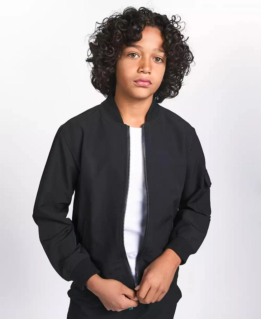 Sovereign Code Big Boys Otto 4-Way Stretch Varsity Jacket 1