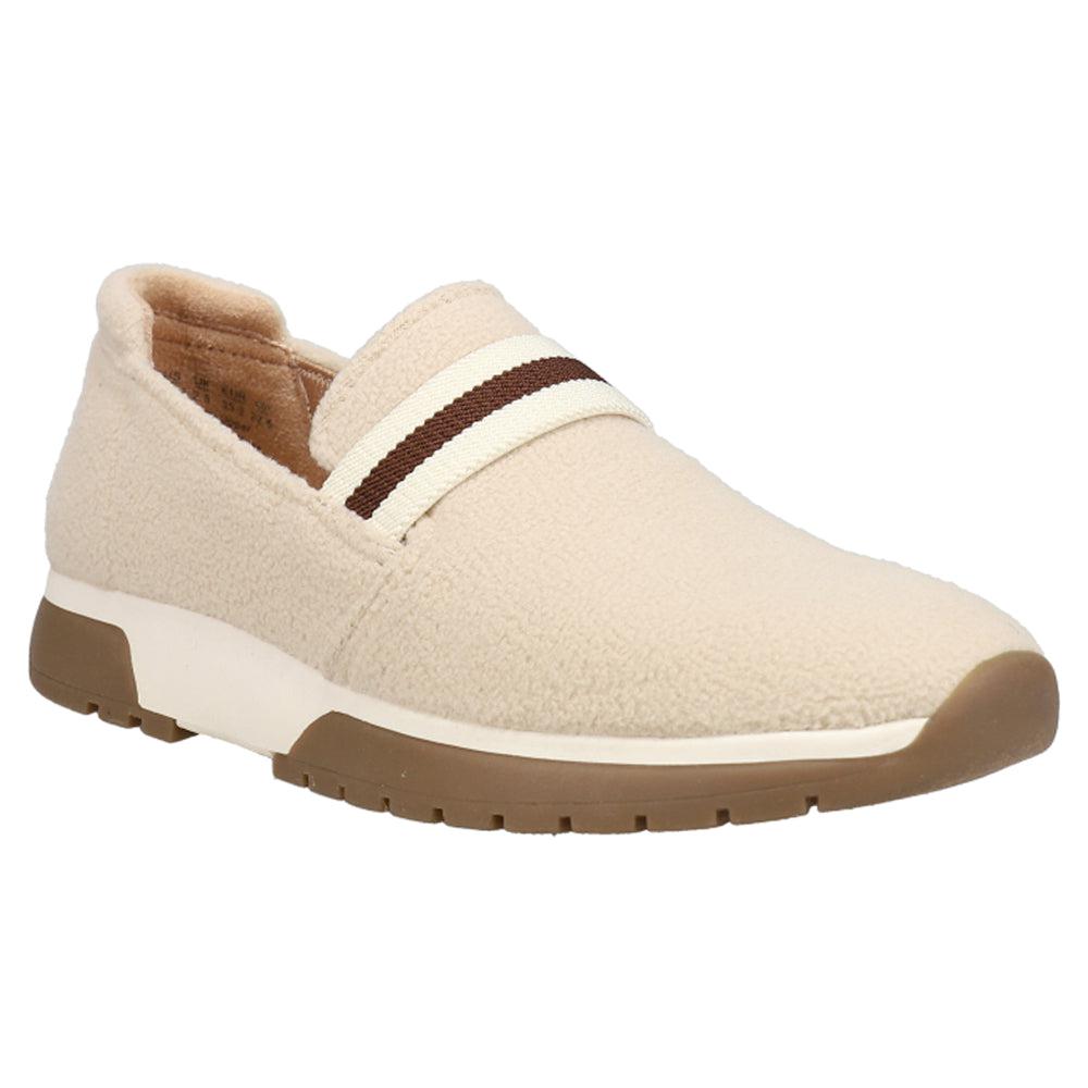 LifeStride Haddie Oatmeal Teddy Slip On Sneakers