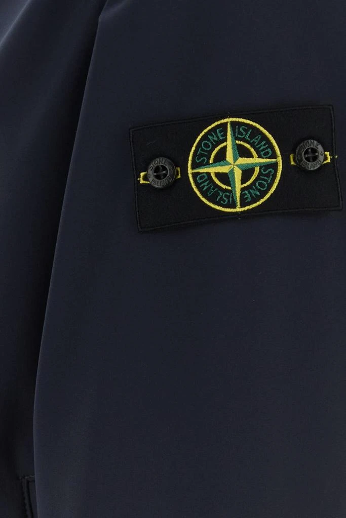 Stone Island Midnight blue stretch polyester jacket 2