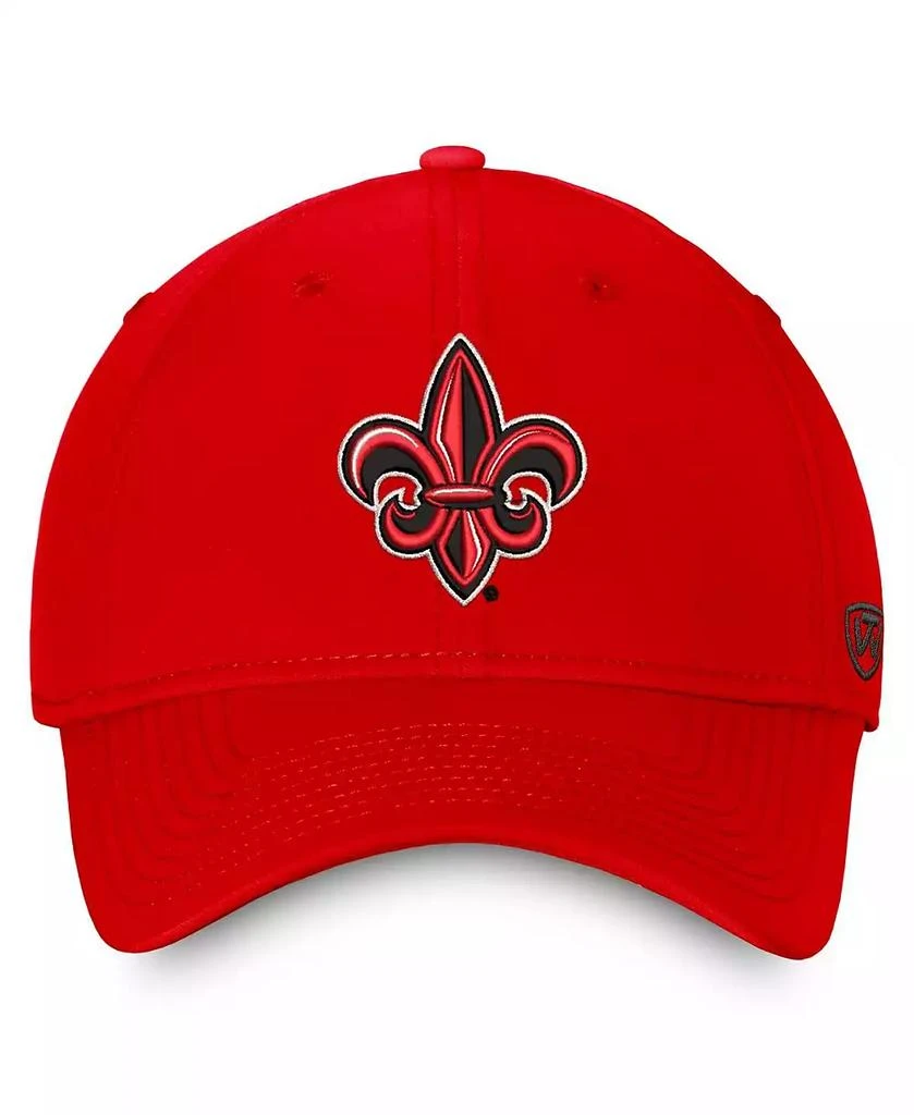 Top of the World Men's Cardinal Louisiana Ragin' Cajuns Reflex 2.0 Logo Flex Hat 3