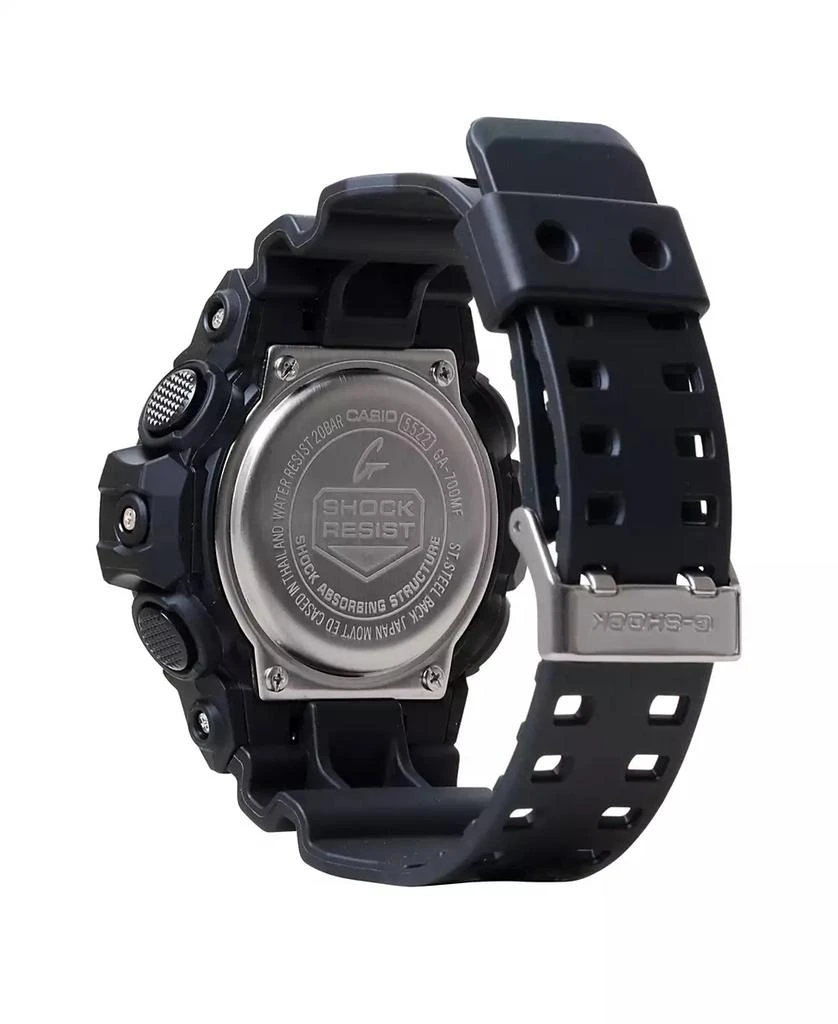 G-Shock Mens Analog Digital Black Resin Watch, 57.5mm, GA700MF-1A 3