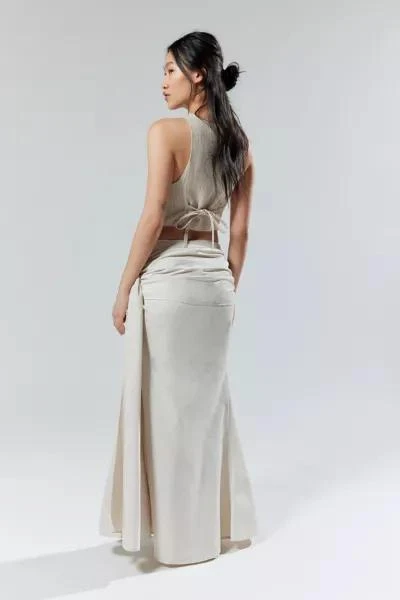 House Of Sunny House Of Sunny Cascade Asymmetrical Midi Skirt 4
