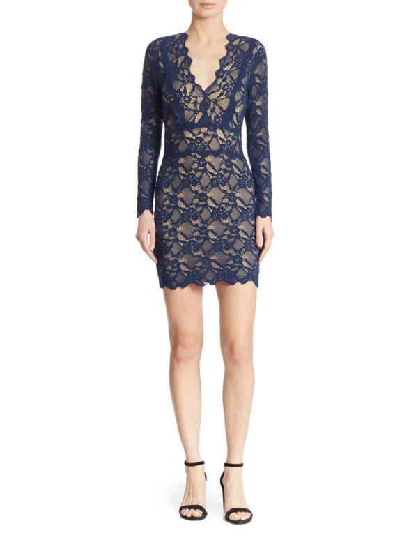 Nightcap Debut Lace Mini Dress 1