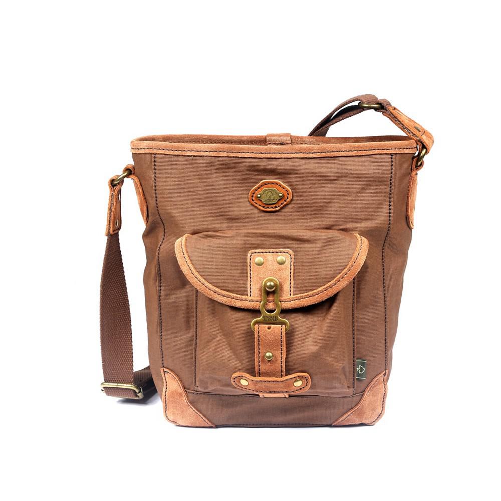 TSD BRAND Dolphin Canvas Crossbody Bag