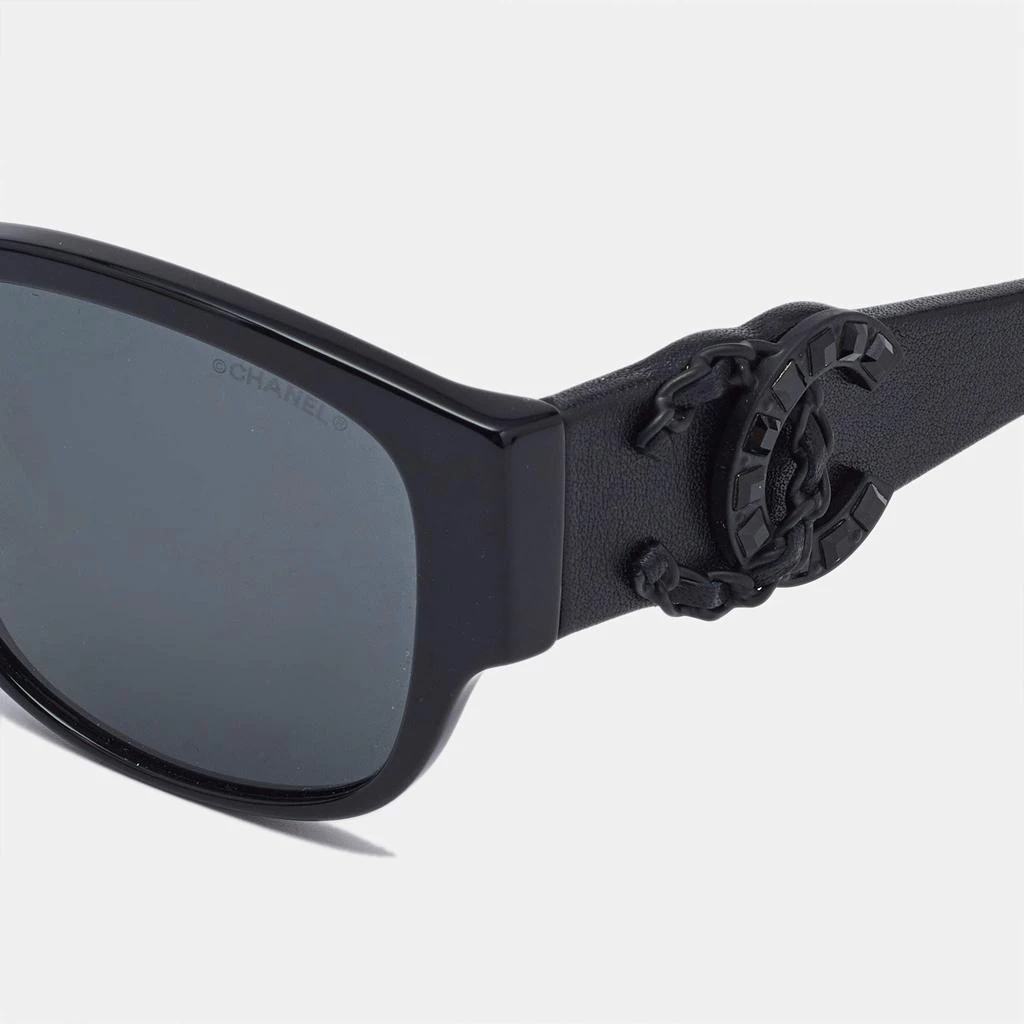 Chanel Chanel Black 5454-Q-B CC Crystals Sunglasses 2