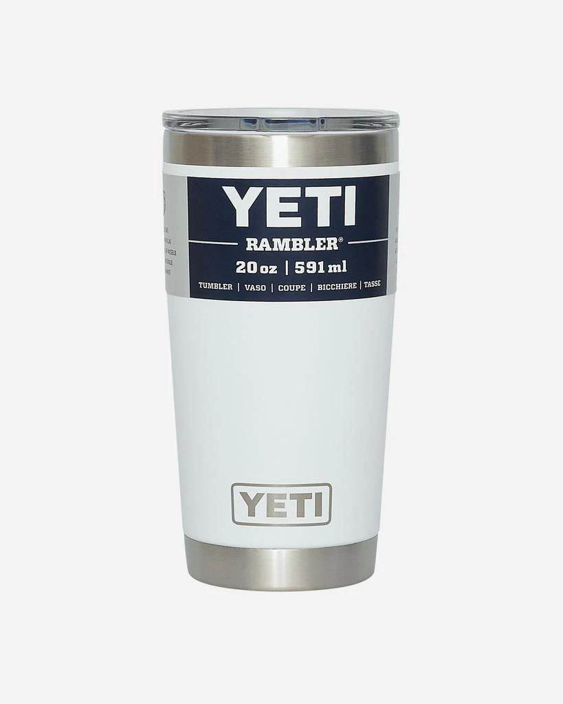 YETI Rambler Tumbler White 1