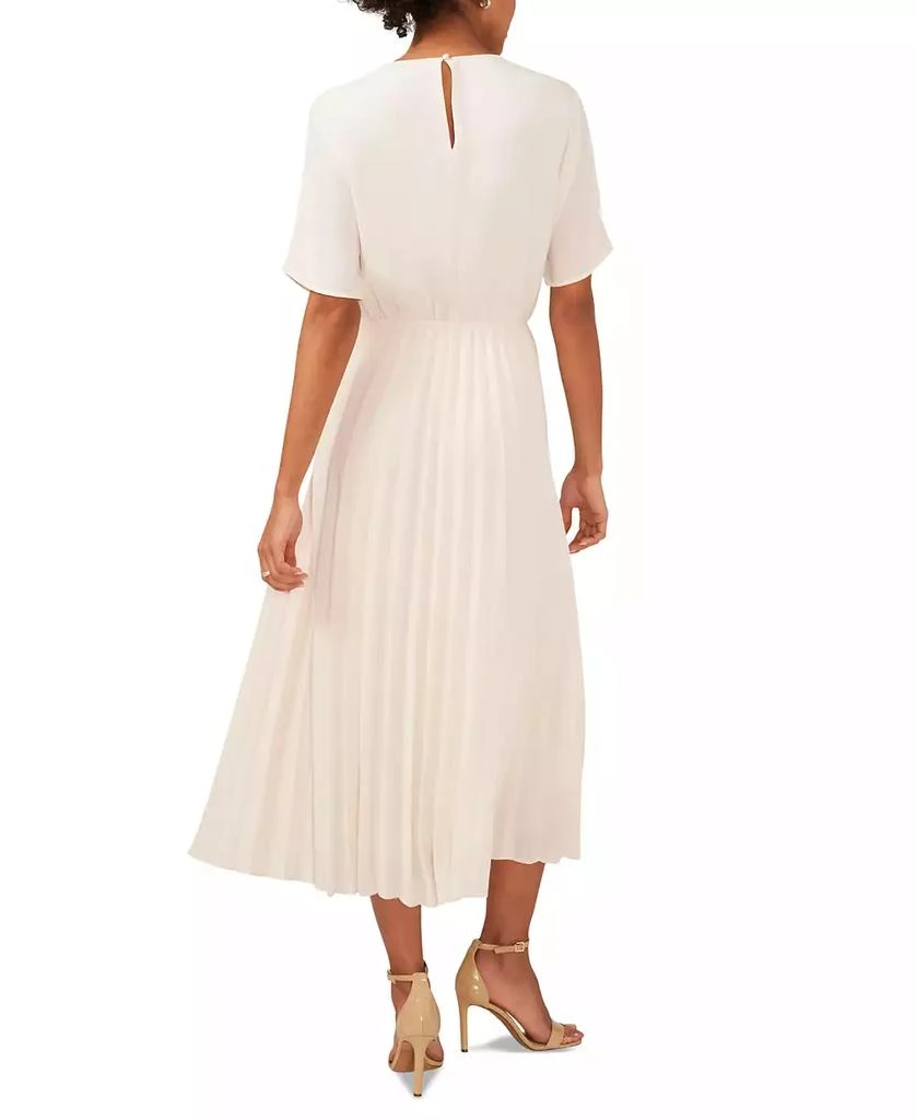 MSK Petite Pleated Dolman-Sleeve Midi Dress 2