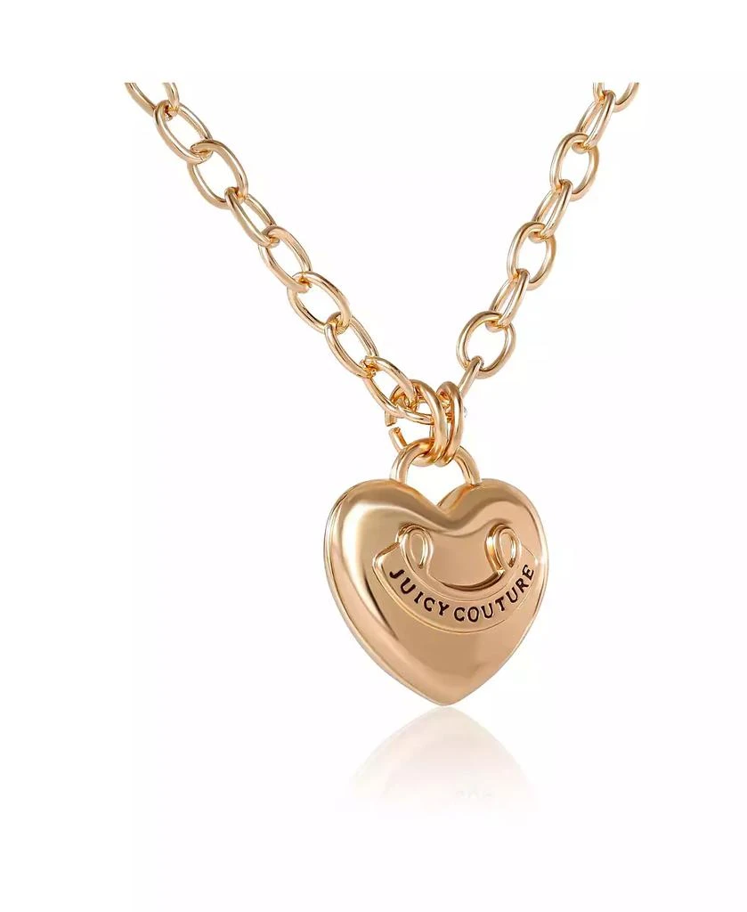 Juicy Couture Gold-Tone Heart Pendant Necklace 2