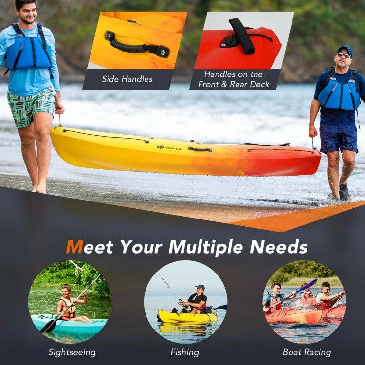 Hivvago Single Sit-on-Top Kayak with Detachable Aluminum Paddles 3