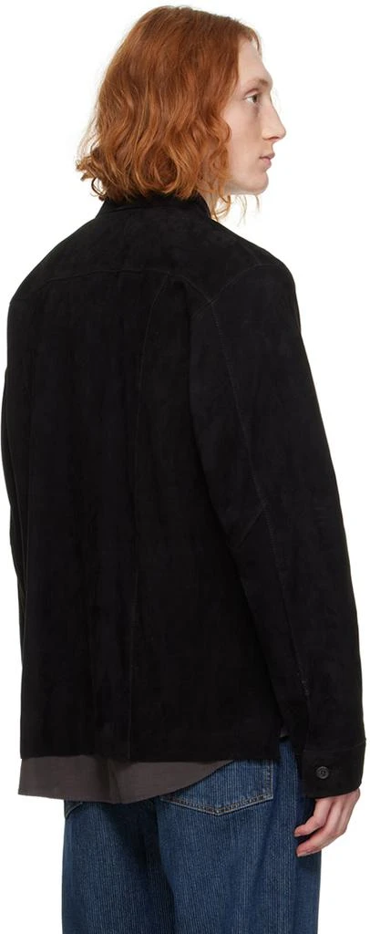 Our Legacy Black Welding Suede Jacket 3