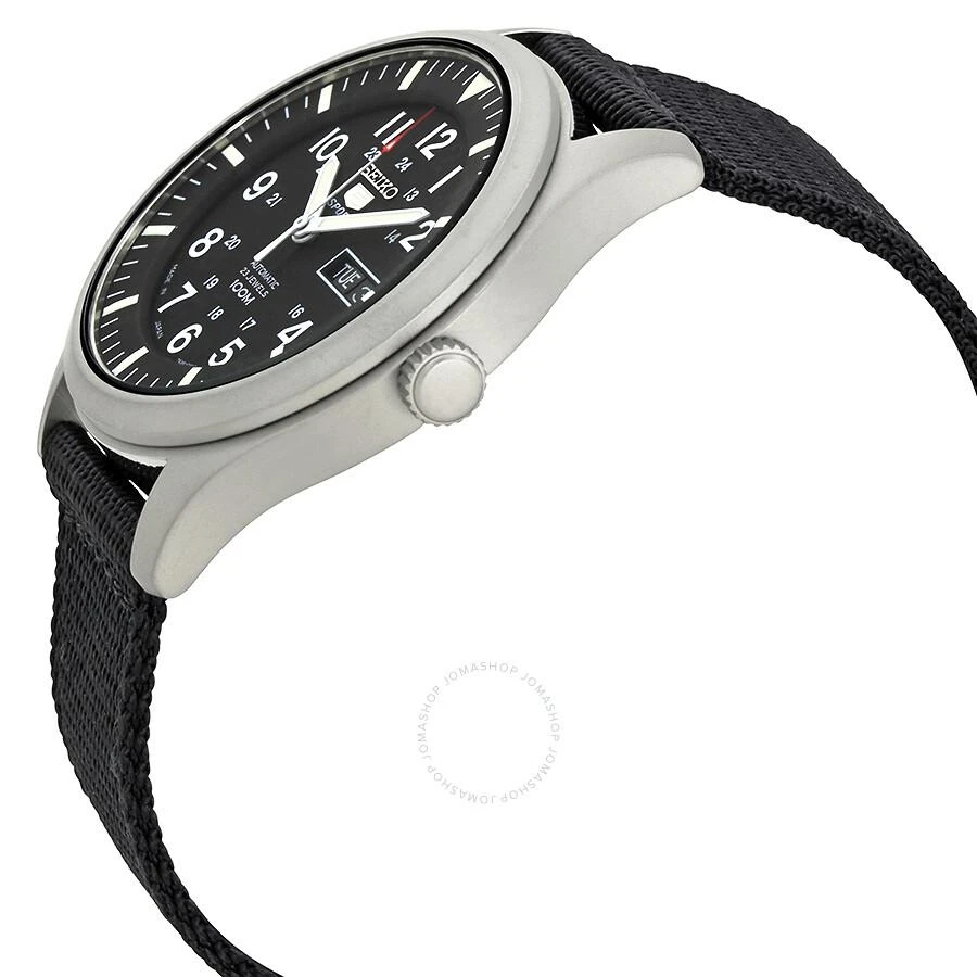 Seiko 5 Automatic Black Dial Men's Watch SNZG15J1 2