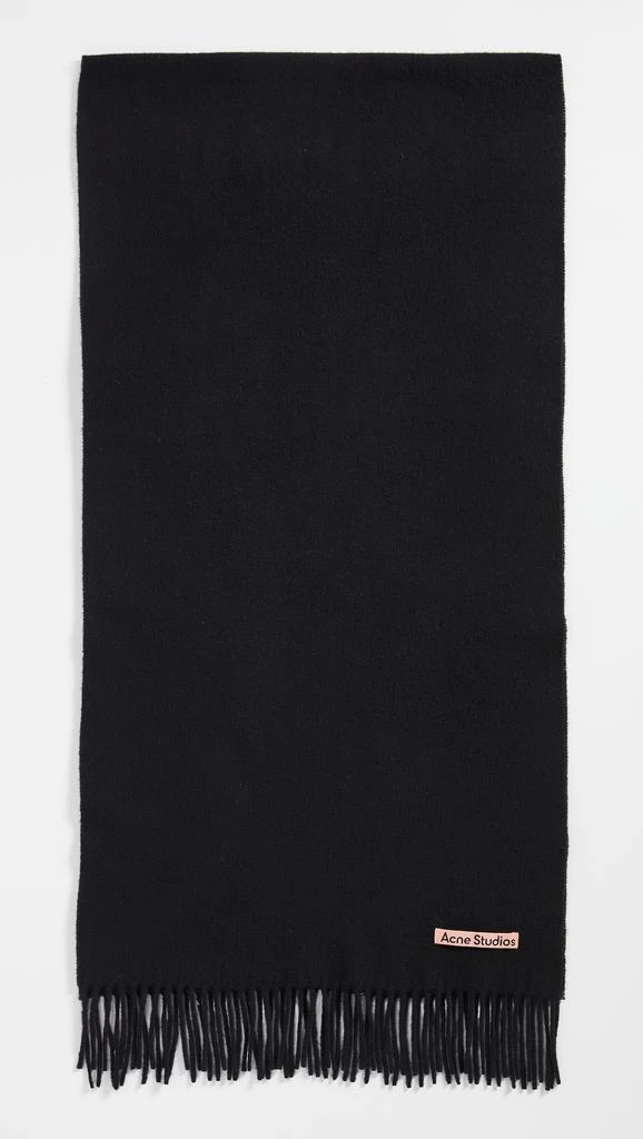 Acne Studios Oversized Fringe Wool Scarf 1