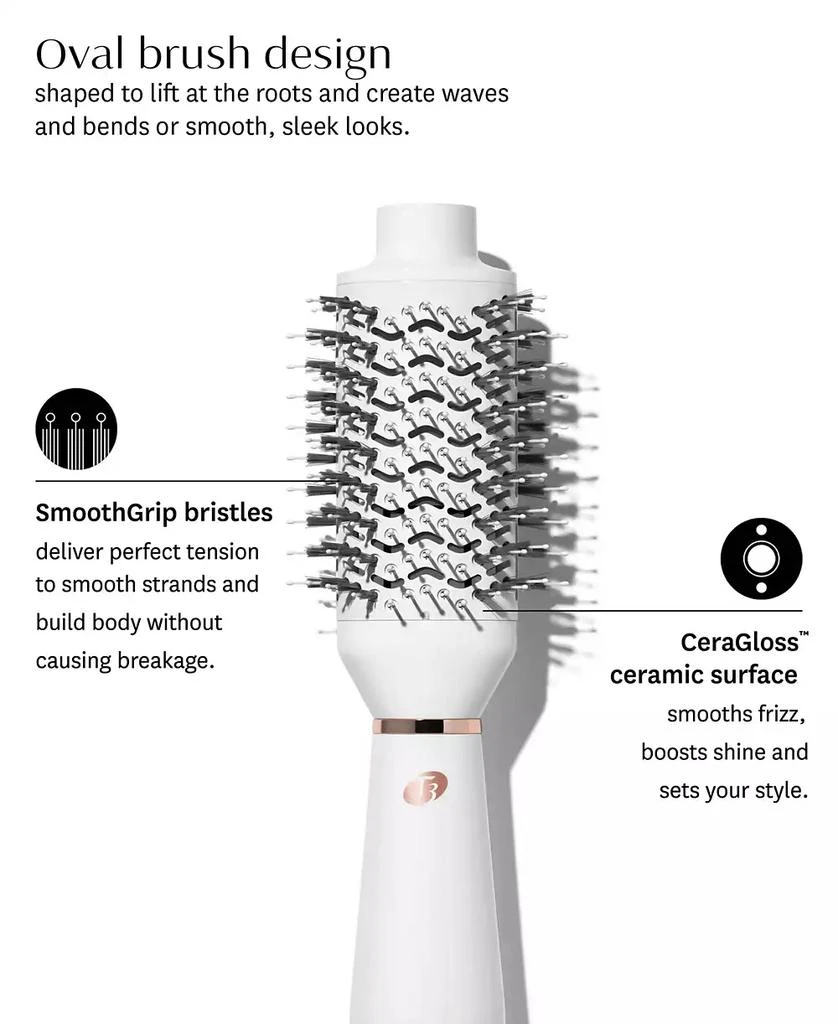 T3 AireBrush One-Step Smoothing and Volumizing Hair Dryer Brush 8