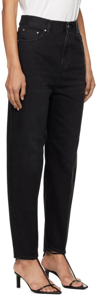 Totême Black Tapered Leg Jeans 2