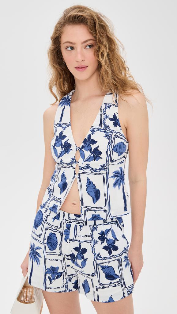 MINKPINK Sylvie Keyhole Top