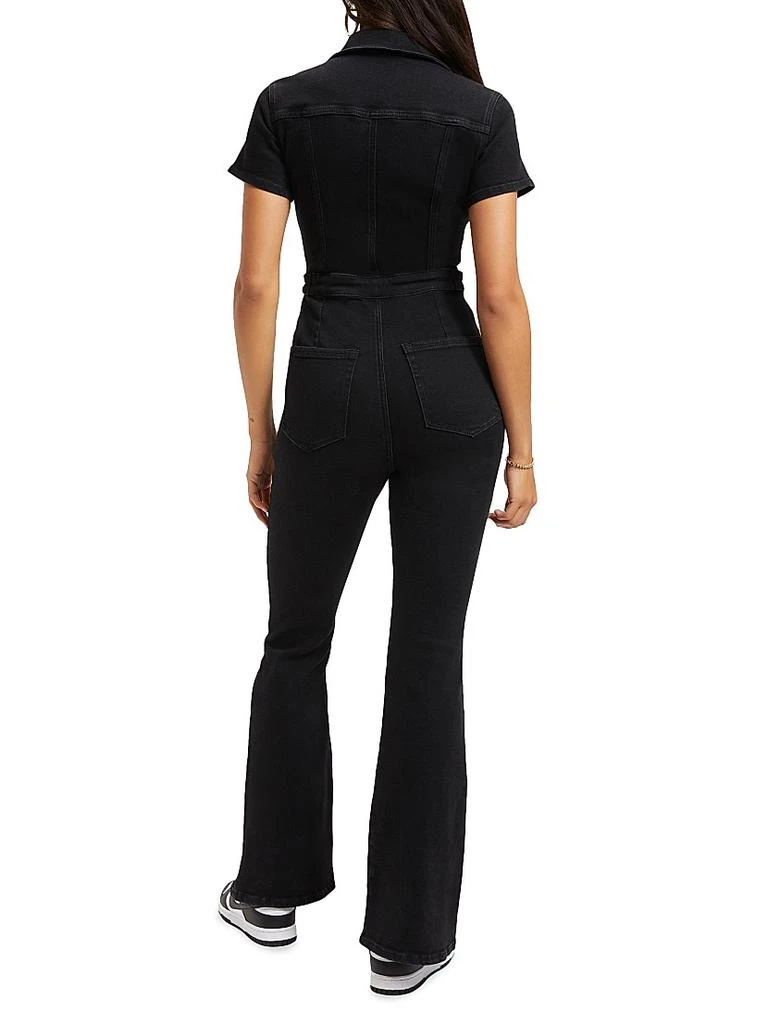 Good American Fit For Success Bootcut Jumpsuit 4