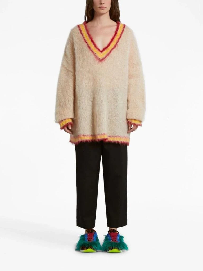 Marni Relaxed-Fit Trousers With Pleated Front 2