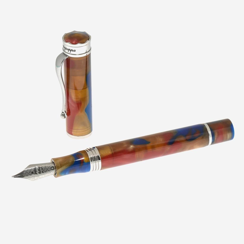 Montegrappa Montegrappa Ducale Murano Astratto Resin Fountain Pen (B) ISDUR5IA