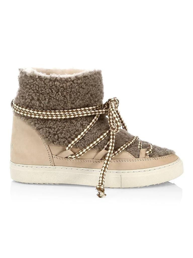 INUIKII Curly Shearling Leather Boots 1